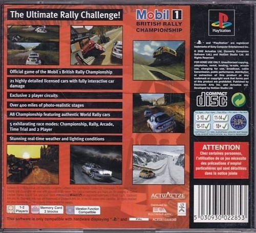 Rally Championship - PS1 (B Grade) (Genbrug)